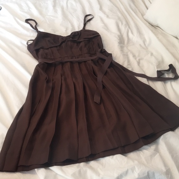 Brown BCBG Maxazria Dress Size 4 - Picture 1 of 4